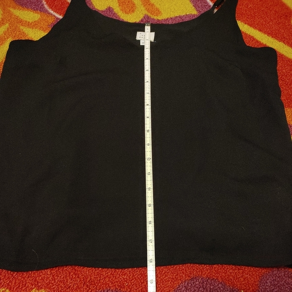NWOT Black Camisole. - Picture 7 of 8
